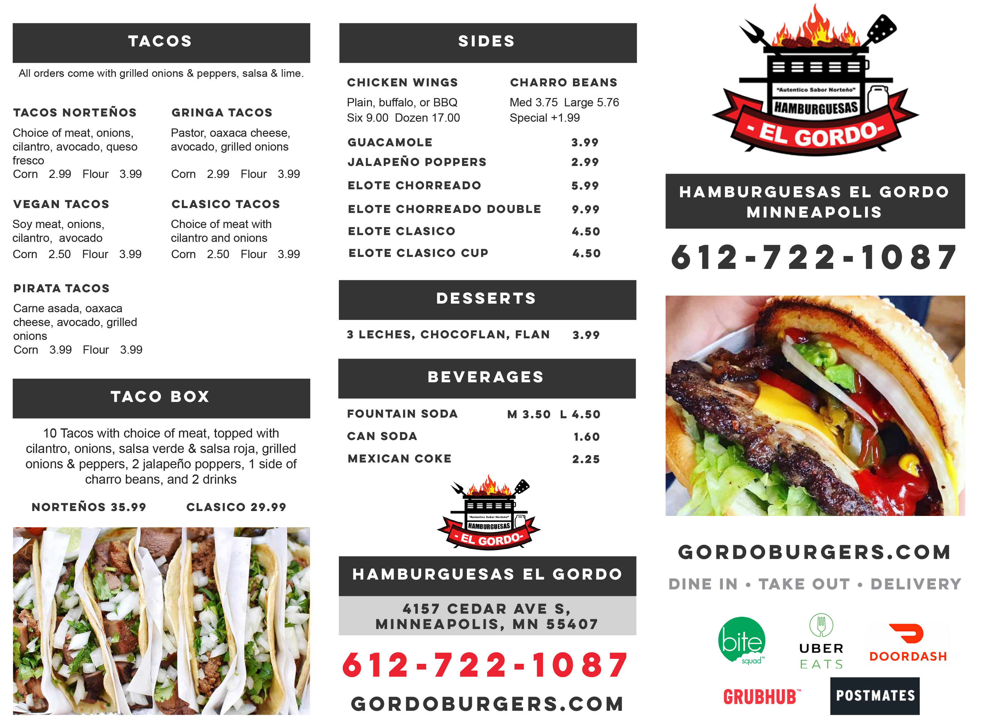 restaurant web design minnesota